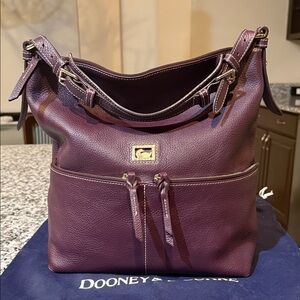 Dooney & Bourke Rich Purple Dillen Hobo Bag